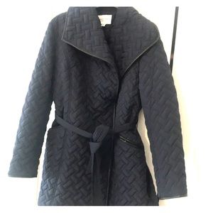 Cole Haagen quilted jacket with belted waist